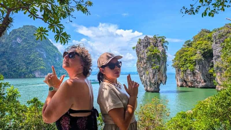 Billet Phuket : visite d'une journée à Panyi et James Bond, canoë et snorkeling