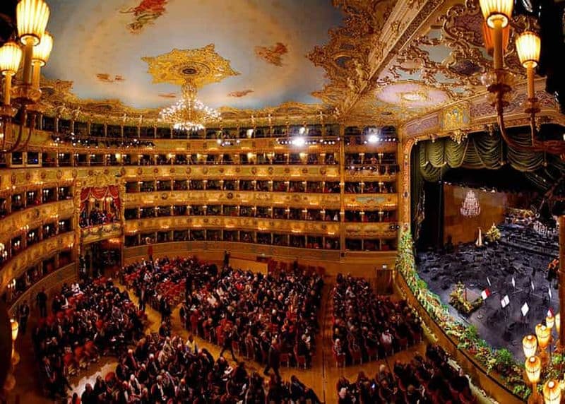 Billet Venise : Visite du théâtre La Fenice