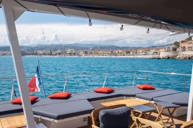 Billet Nice : La Matinée Détente en Mer en Maxi Catamaran - Baie de Villefranche