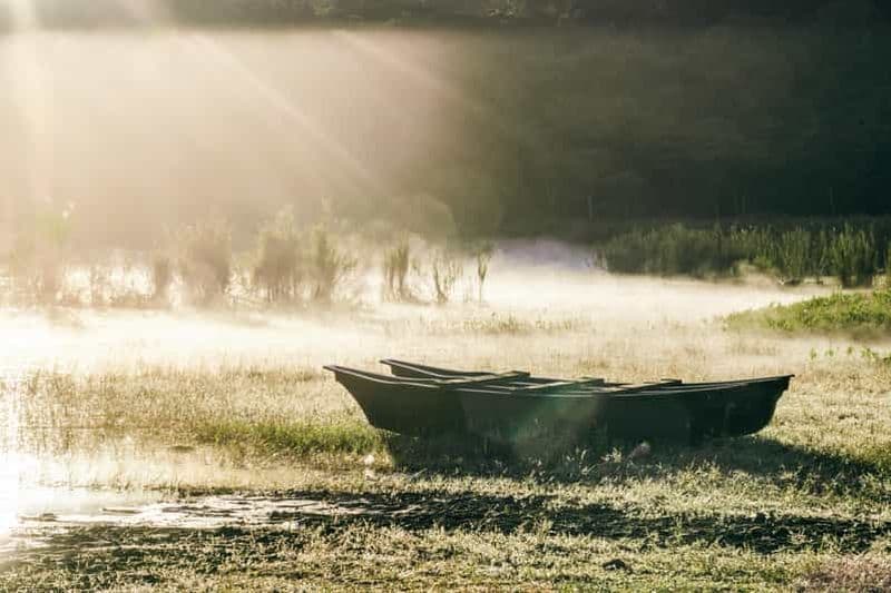Billet Bali : canoë au lever du soleil et temple caché au lac Tamblingan