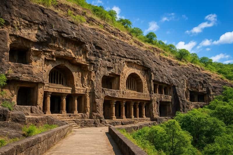 Billet Au départ de Pune : Visite guidée d'Ajanta, des grottes d'Ellora et d'Aurangabad