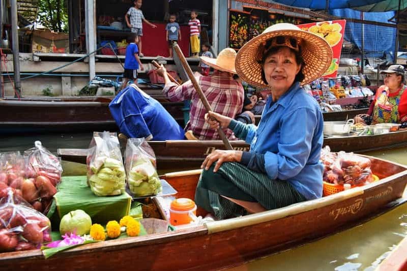 Billet Tour en bateau du marché flottant de Damnoen Saduak
