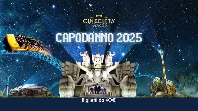 Billet Réveillon du Nouvel An 2025 à Cinecittà World