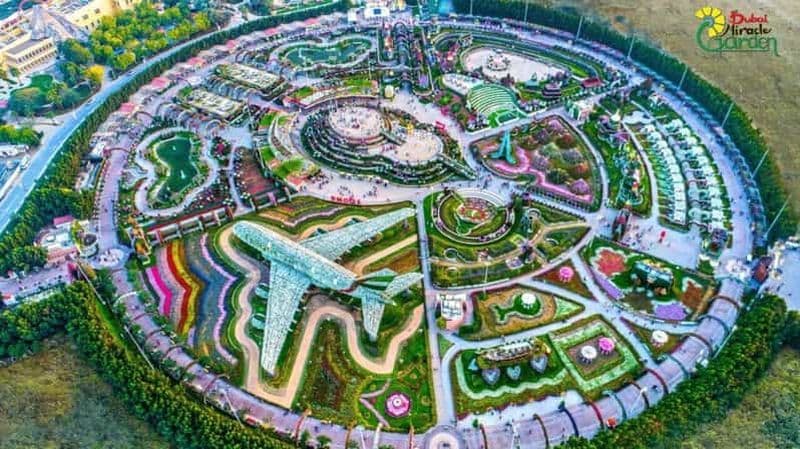 Billet Dubaï : Miracle Garden, Global Village et Dubai Frame