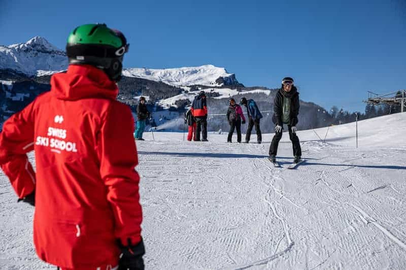 Billet Depuis Interlaken : 8 heures de ski à Grindelwald pour les débutants