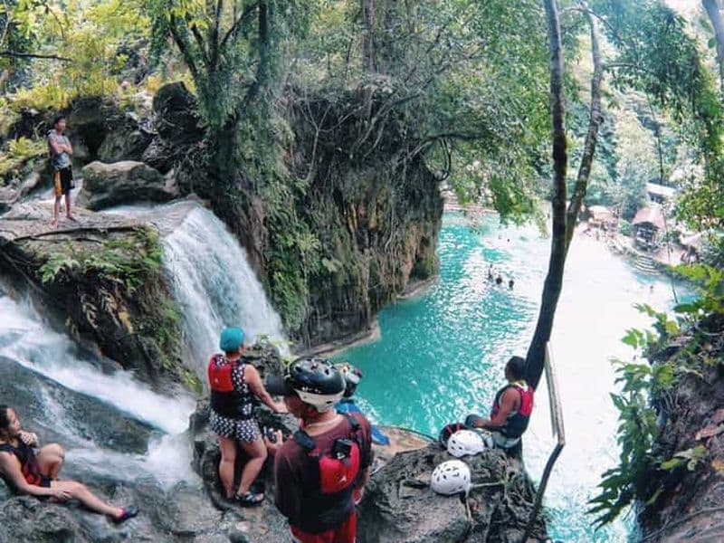 Billet Cebu : canyoning aux chutes de Kawasan et tyrolienne