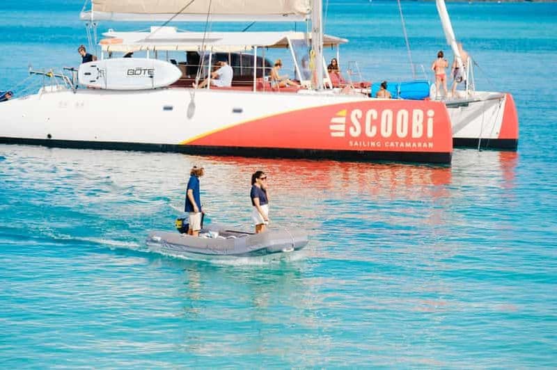 Billet Saint-Martin : Croisière d'une journée en catamaran vers le sud d'Anguilla
