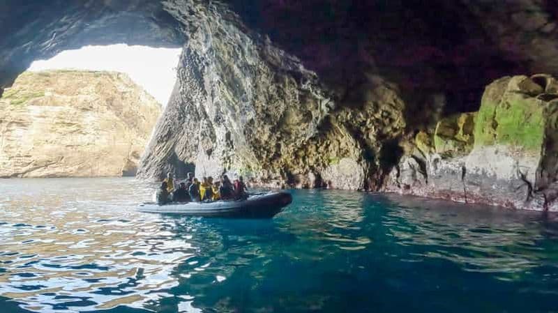 Billet Excursion en bateau vers les grottes et les cascades de l'île de Flores