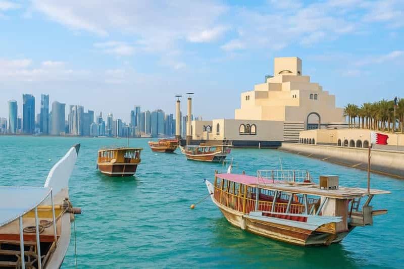 Billet Doha : Tour de ville avec tour en bateau traditionnel Dhow