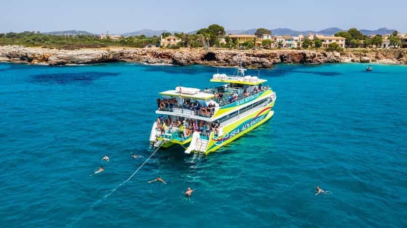 Billet De Cala Millor : croisière en bateau à fond de verre sur la côte est