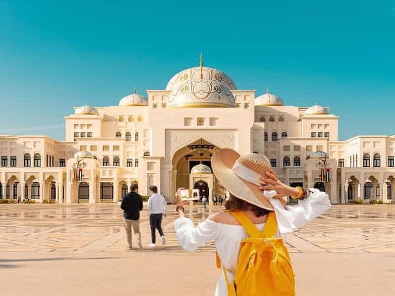Billet Dubaï : Visite de la mosquée Sheikh Zayed et de Qasr Al Watan avec prise en charge