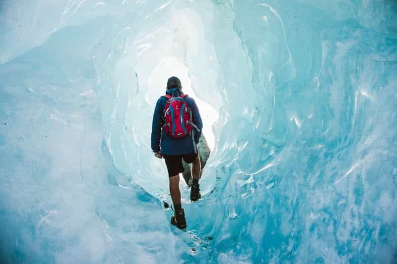 Billet Mont Cook : randonnée en hélicoptère de 3 heures jusqu'au glacier de Tasman