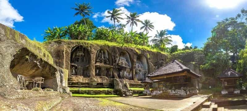 Billet Bali : Temple de Gunung Kawi, chute d'eau de Tibumana et visite du marché