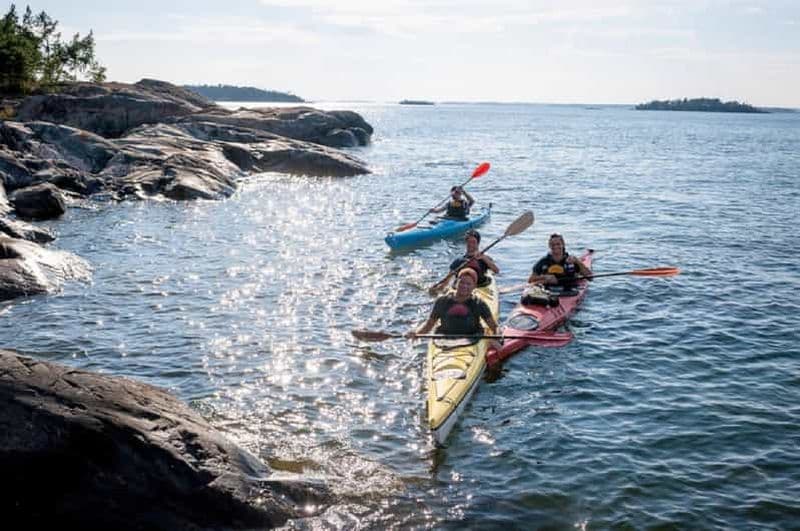 Billet Stockholm : aventure d'une journée en kayak dans l'archipel