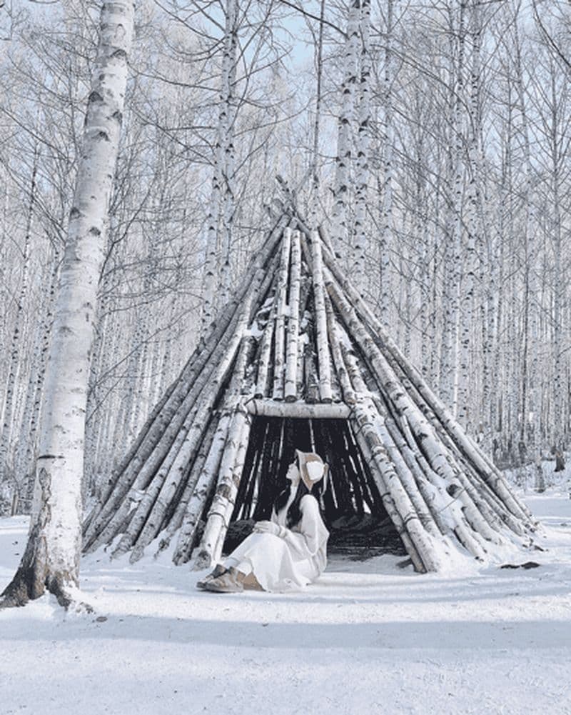 Billet Séoul : visite d'une journée à la forêt de bouleaux enneigés de Seorak et à la paroi de glace de Maebawi