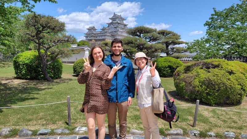 Billet Himeji : visite guidée de 3,5 heures du château de Himeji et du jardin Kokoen