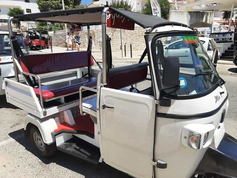 Billet Albufeira : visite guidée en tuk-tuk