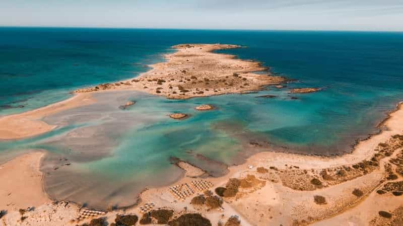 Billet Visite privée d'une journée en famille à la plage d'Elafonisi et à Agia Sofia