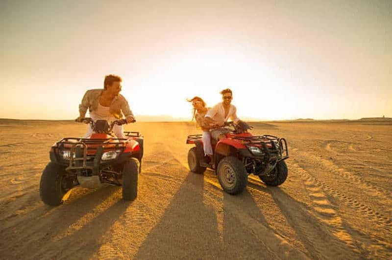 Billet Sharm El Sheikh : Aventure en quad au lever ou au coucher du soleil
