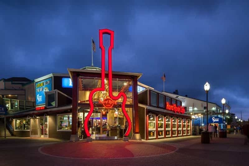 Billet Repas au Hard Rock Cafe San Francisco au Pier 39