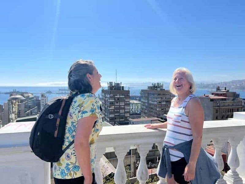 Billet Valparaiso : visite, ascenseur, galerie à ciel ouvert, centre historique