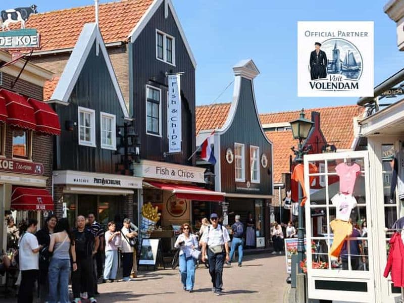 Billet Amsterdam : visite d'une demi-journée à Volendam et à la fromagerie