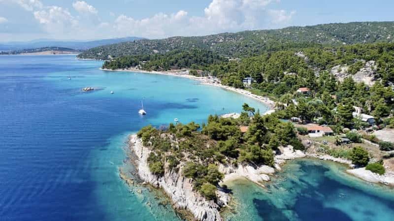 Billet Thessalonique : Excursion à la nage, au coucher du soleil et à la découverte des oliviers en Chalcidique et en Sithonie