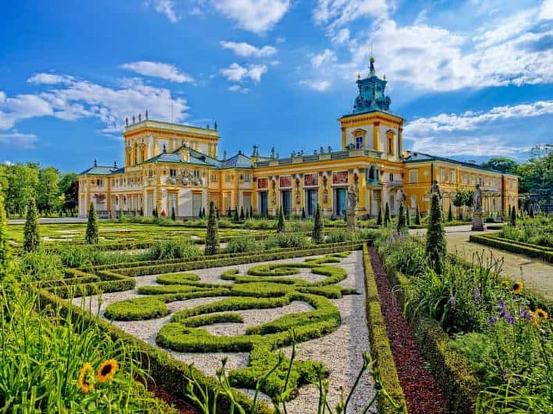 Billet Visite privée du palais et des jardins de Wilanow à Varsovie