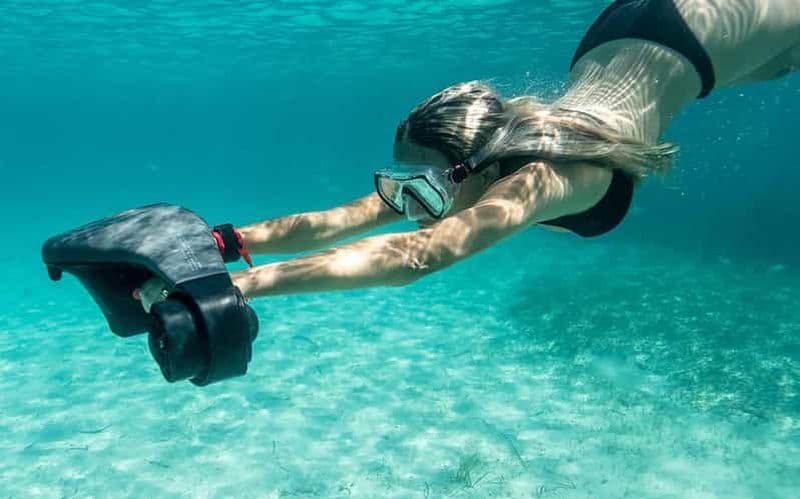 Billet Hurghada : excursion de 4 heures en hors-bord avec dauphins et snorkeling en scooter de mer