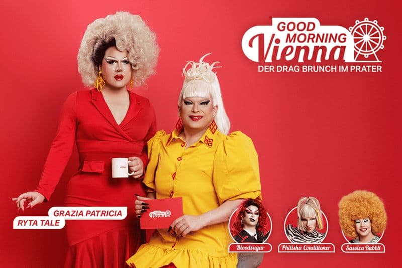 Billet Mirage Wien : Good Morning, Vienna - Le brunch drag au Prater