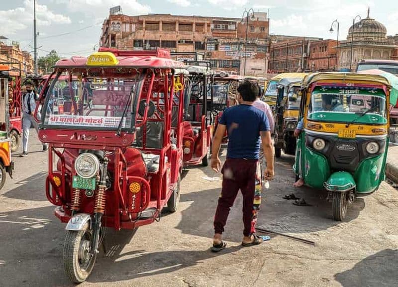 Billet Jaipur : Visite privée d'une jounée en tuk-tuk avec prise en charge