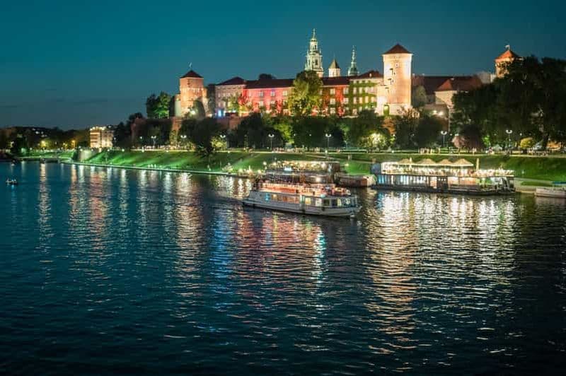 Billet Cracovie : Croisière fluviale du soir ou de nuit