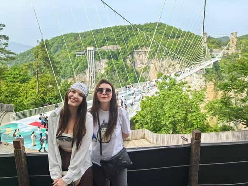 Billet Zhangjiajie : 3 jours privés, mont Tianmen, pont de verre