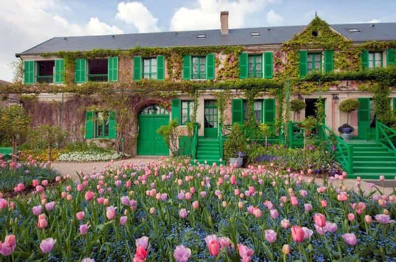 Billet Paris : Transfert Giverny maison de village Claude Monet 3 pax
