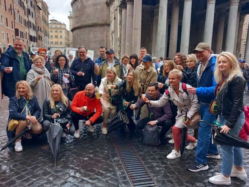 Billet Visite des sept collines de Rome en tuk-tuk avec pause gastronomique