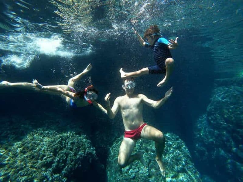 Billet Split : croisière dans le lagon bleu et sur 3 îles avec plongée avec tuba