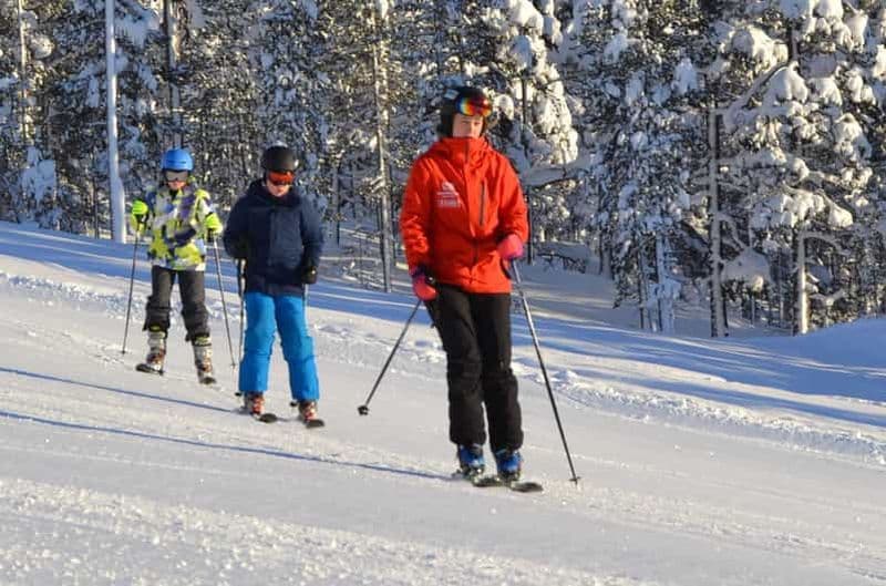 Billet Saariselkä : Forfait journée de ski facile