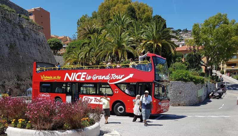 Billet Nice : 1 ou 2 jours de visite en bus à arrêts multiples