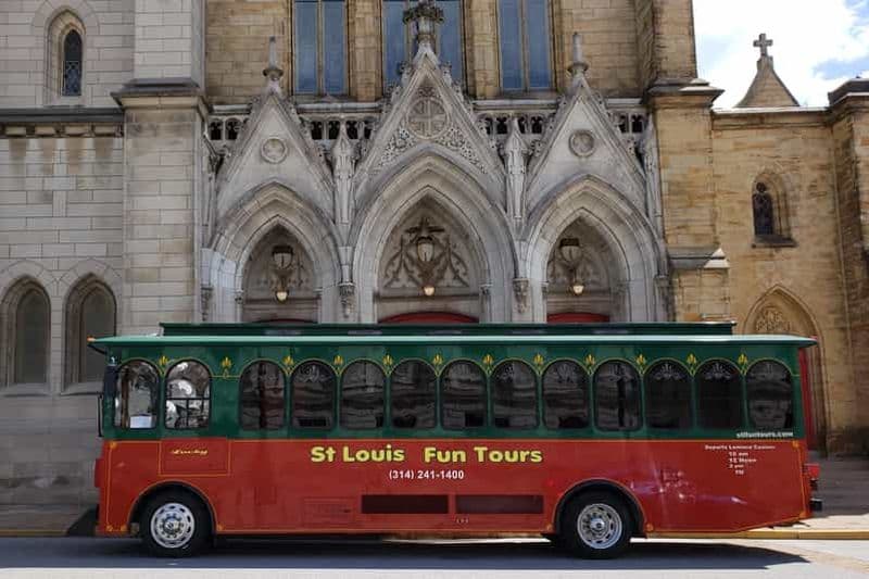 Billet St Louis : Tour de ville en trolley de 75 minutes
