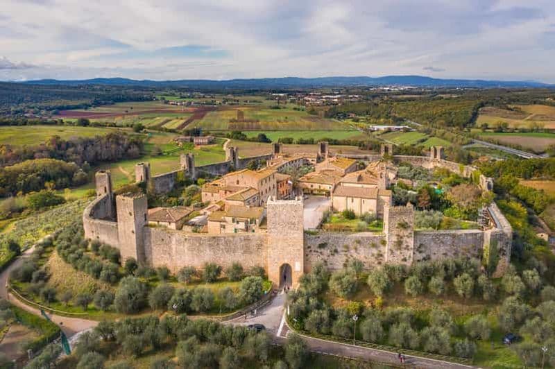 Billet Florence : Monteriggioni et Val d'Orcia - Dégustation de vin en option