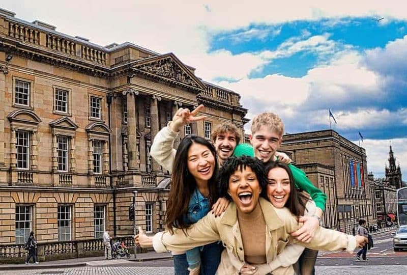 Billet Edinburgh New Town : visite à pied de la ville et jeu d'exploration