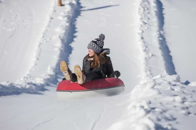 Billet NYC : Excursion d'une journée pour faire du snow tubing et visiter une brasserie