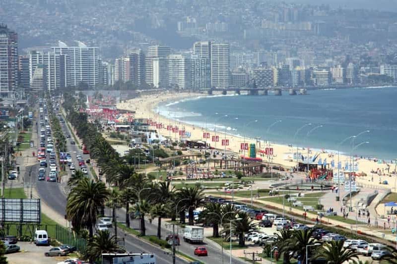 Billet Circuit de 4 heures sur la côte pacifique de Viña del Mar et Reñaca