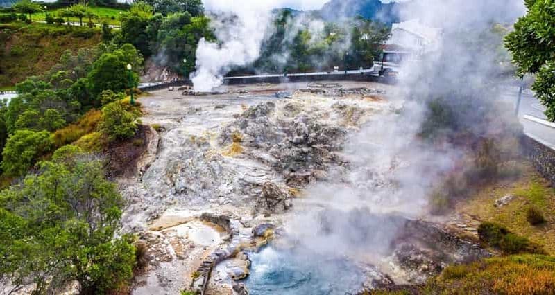 Billet São Miguel : visite du volcan Furnas et des plantations de thé, avec déjeuner