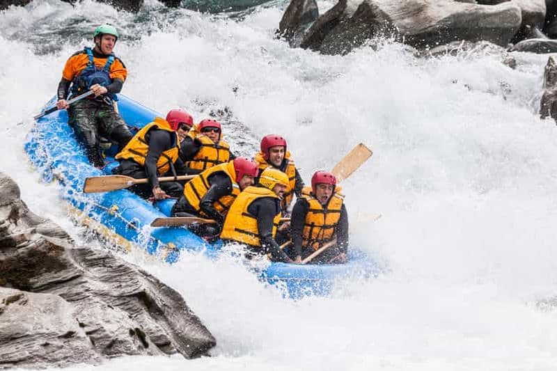 Billet Queenstown : Voyage en rafting en eau vive sur la rivière Shotover