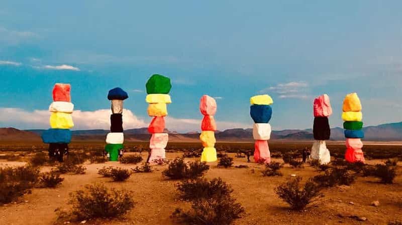 Billet Las Vegas : Circuit Mojave, Red Rock Sign et 7 Magic Mountains