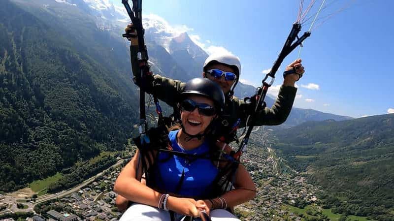 Billet Chamonix : Vol Sensation en Parapente devant le Mont-Blanc