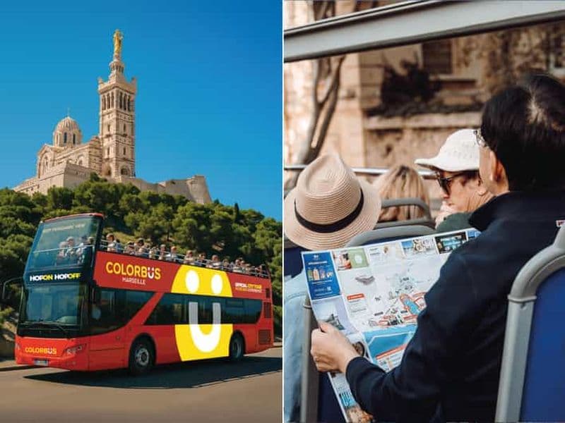 Billet Marseille : visite touristique en bus à arrêts multiples