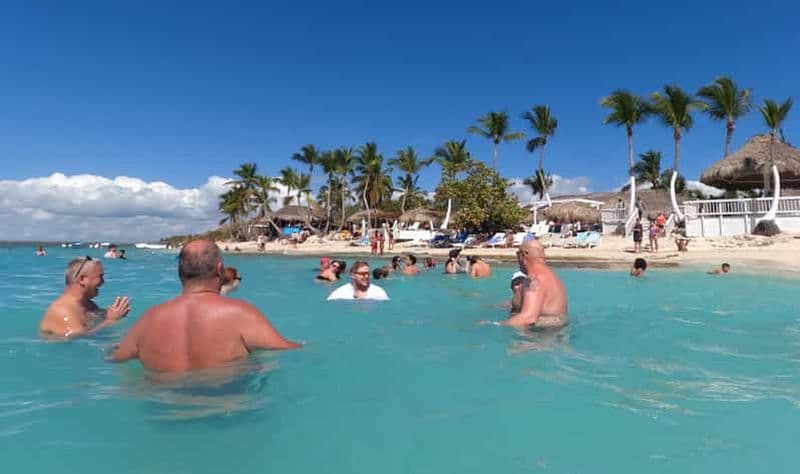 Billet Depuis Punta Cana ou Bayahibe : île Catalina avec plongée avec tuba