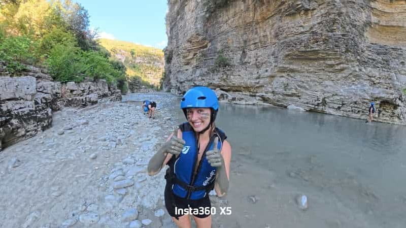 Billet Canyon d'Osumi : baignade, flottaison, exploration et cascade de Bogove